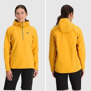 Outdoor Research - Women's Freewheel MTB Half Zip Hoodie | Caramel Yellow: Large